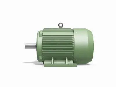 225M B3 Left 2 Pole IEC electric motor - 3D CAD model 3D model