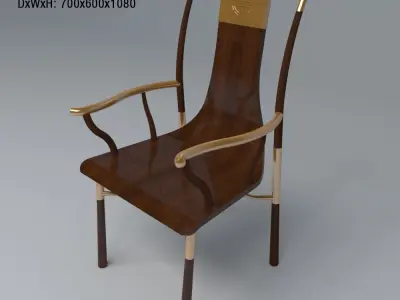 MING CHAIR No3 3D model