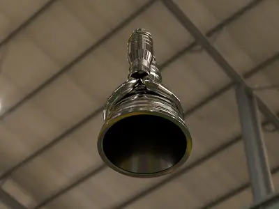 Rocket Engine 3D model
