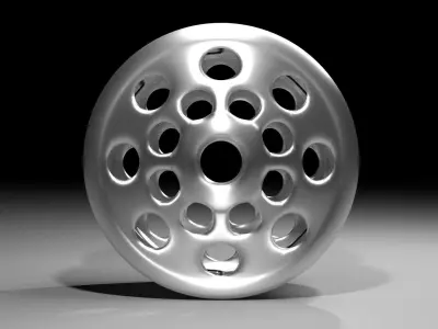 Wheel Rim 8 3D model