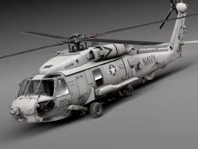 Sikorsky SH-60 Seahawk 3D model get