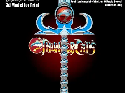 THE SWORD OF OMENS STL MODEL FOR PRINT 3D print model