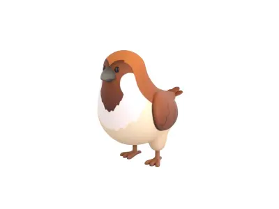 Character286 Sparrow 3D model
