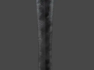 Long sword2 Low-poly 3D model