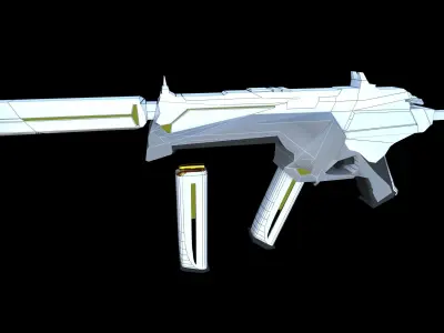 Gun Spectre Valorant 3D model