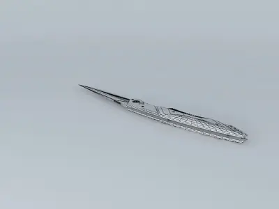 knife Free 3D model shop