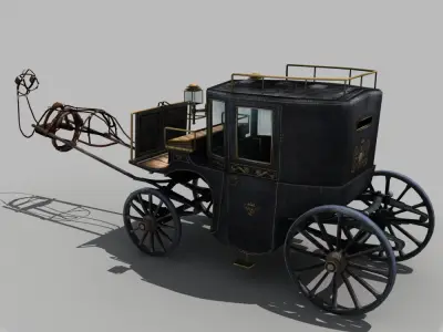Carriage 02 3D model