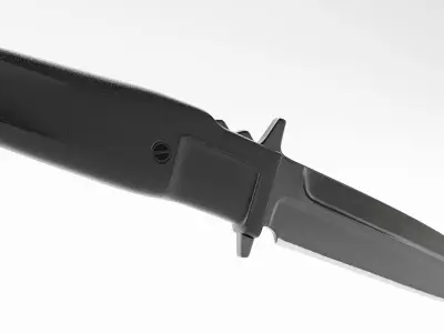 Tactical Combat Knife - Military - Blade - FPS - CS Style Low-poly 3D model