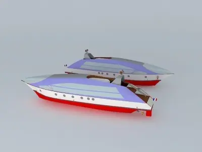 Morning Star yacht Free 3D model