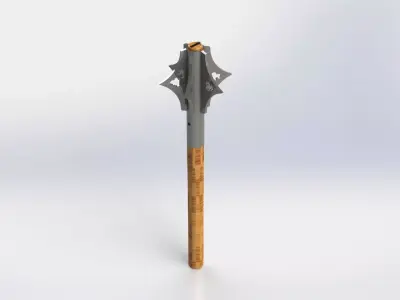 WG 7013 - Mace v2 Low-poly 3D model
