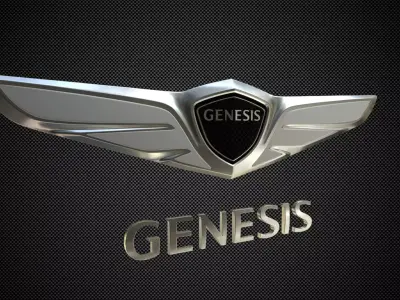 genesis logo 3D model