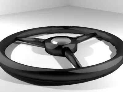 Steering - classic type 3D model