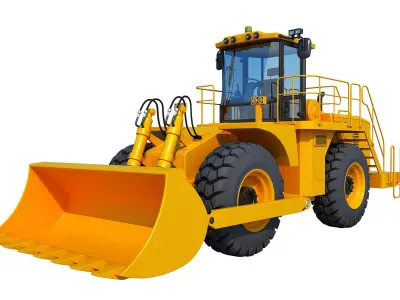 Wheel Loader 3D model buy