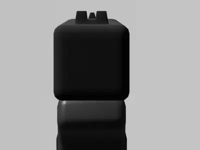 Glock 17 Low Poly Free low-poly 3D model