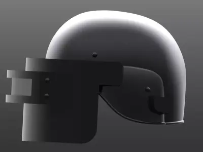 PUBG Helmet level 3 3D model