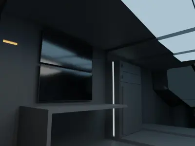 Spaceship 3D model 30