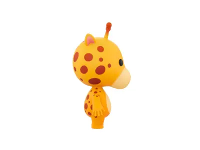 Character189 Giraffe 3D model