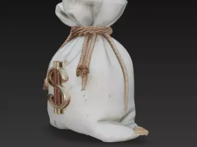 Money Bag Free 3D print model