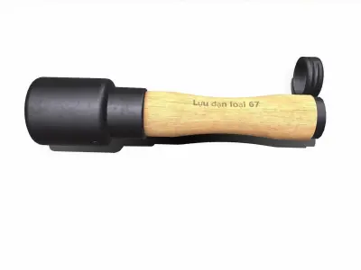 Vietnam Type 67 Grenade Low-poly PBR Free low-poly 3D model