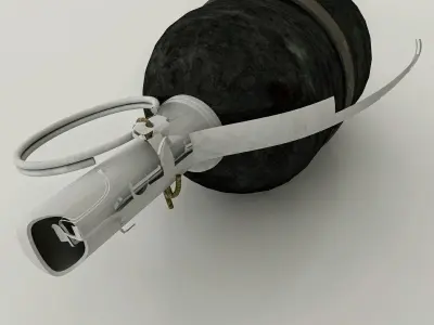 Grenade Hand Grenade 3D model