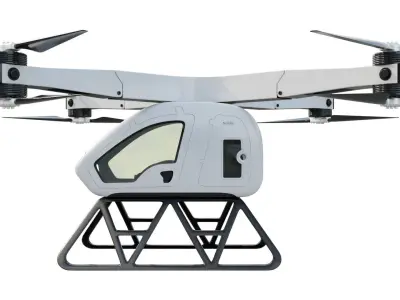 Workhorse Surefly Air Taxi 3D model