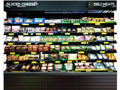  Cheese Fridge 3D model