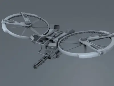 drone Free 3D model