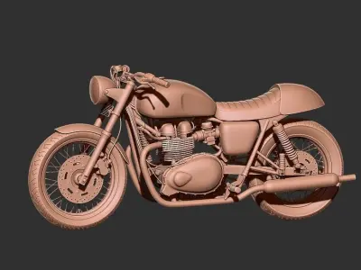 motorcycle Free 3D print model