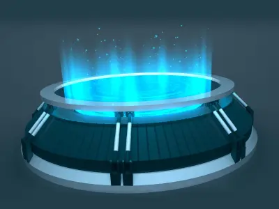 STAND BASE 04 3D model