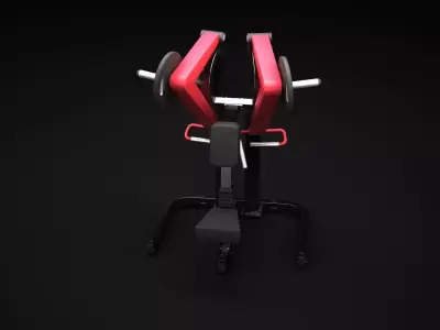 Low Row 3D model