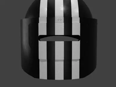 Adidas Helmet 1-sch Low-poly 3D model
