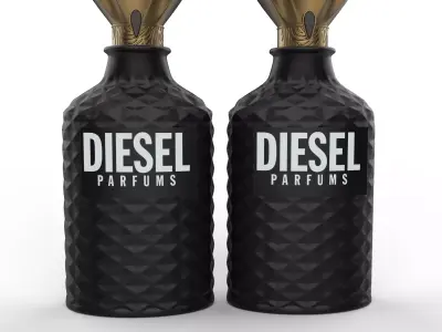 Luxurious Perfume 3D Model  3D model