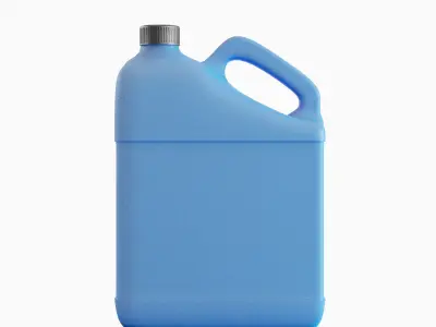 Grainy Plastic Canister Set  3D model
