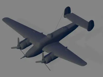 XA-38 Grizzly 3D model
