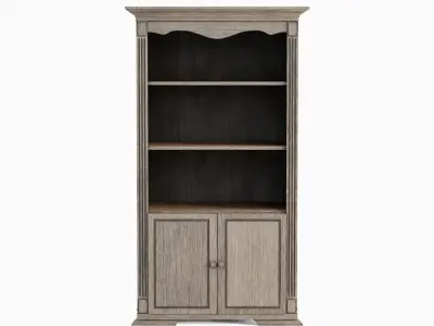 Antique Cupboard 03 Low-poly 3D model