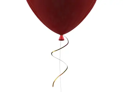 round balloons 02 3D model