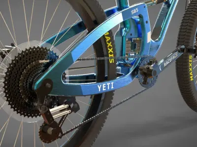 Yeti SB5 Beti Mountain Bike 3D model