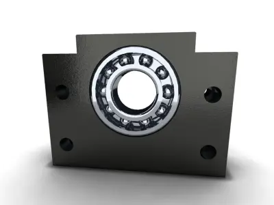 BF25 supports 3D model