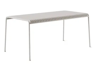 Palissade Table and Cantilever Chair by Hay 3D model