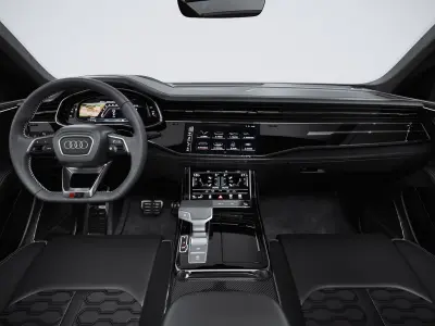 2020 Audi RS Q8 3D model