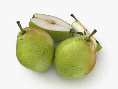 Pear Fruit 1 3D model