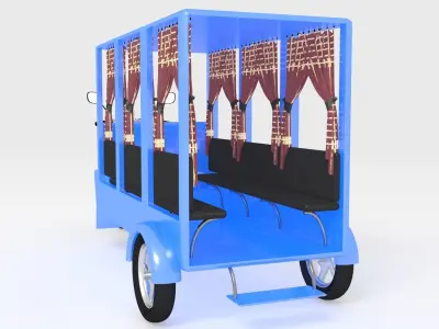 Motobus 3D model