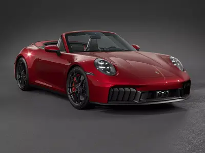 2026 Porsche 911 Carrera 4 GTS Cabriolet 992  3D model