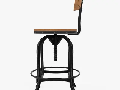 Bar Stool GDF 3D model