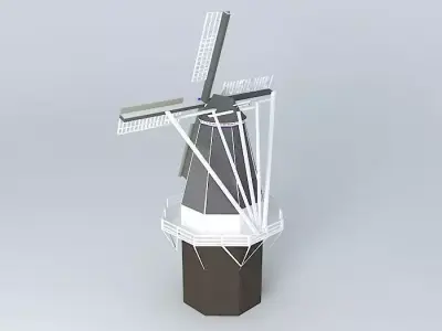 Mill fortune / fortune Free 3D model