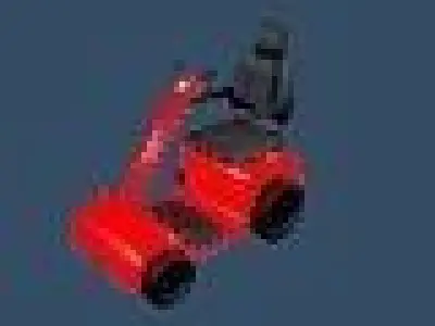 SCOOTER FOR DISABLED PEOPLE 3D model