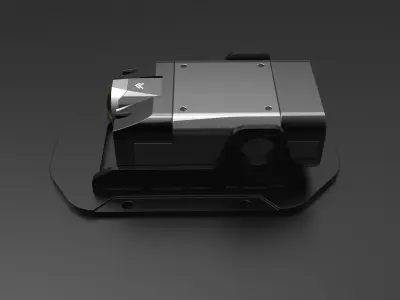 Sci-Fi Camera Sensor Projector Low-poly 3D model