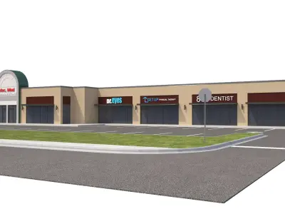 Retail-170 Retail Store 3D model