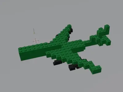 LEGO AIR CRAFT 3D model