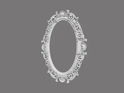 Frame 2 ornate 3D print model